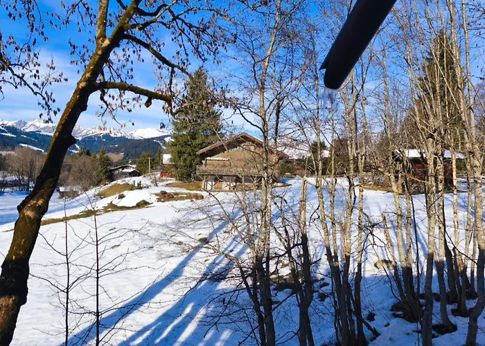 In An Ideal Mountain Chalet! Apartmán Megève